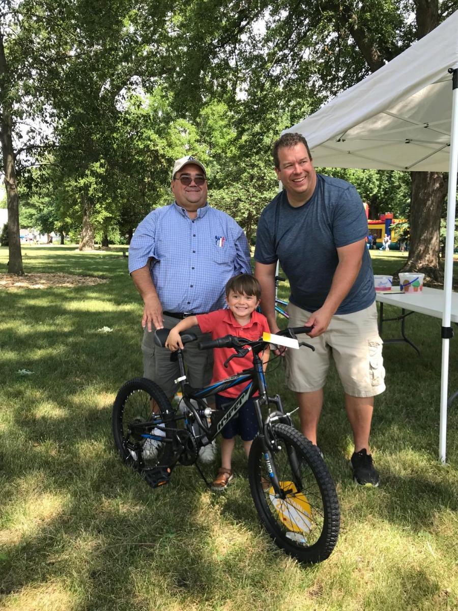 boy's bike winner